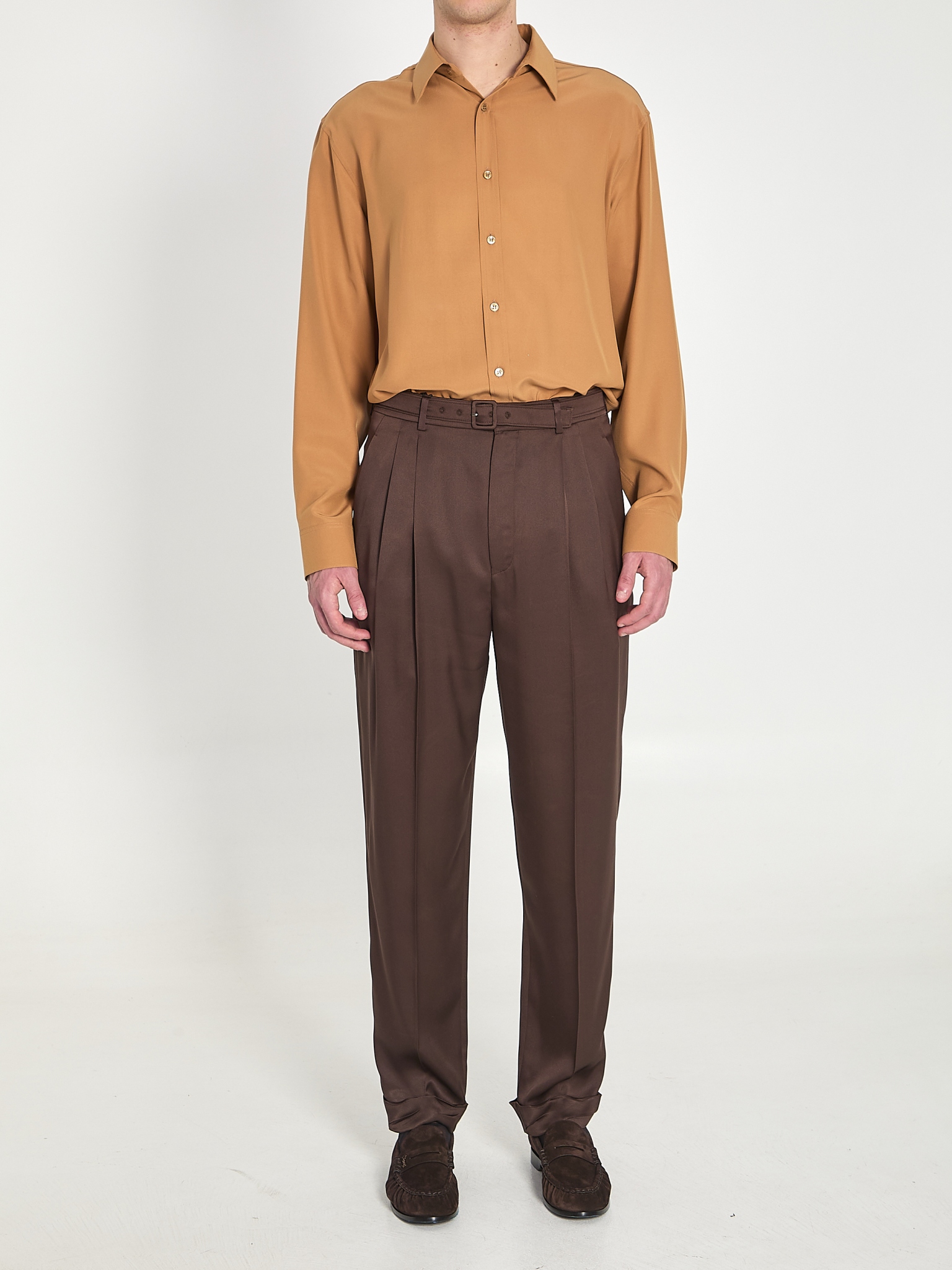 [Saint Laurent] Shirts Long Sleeve SS26 862412_Y070N_2021