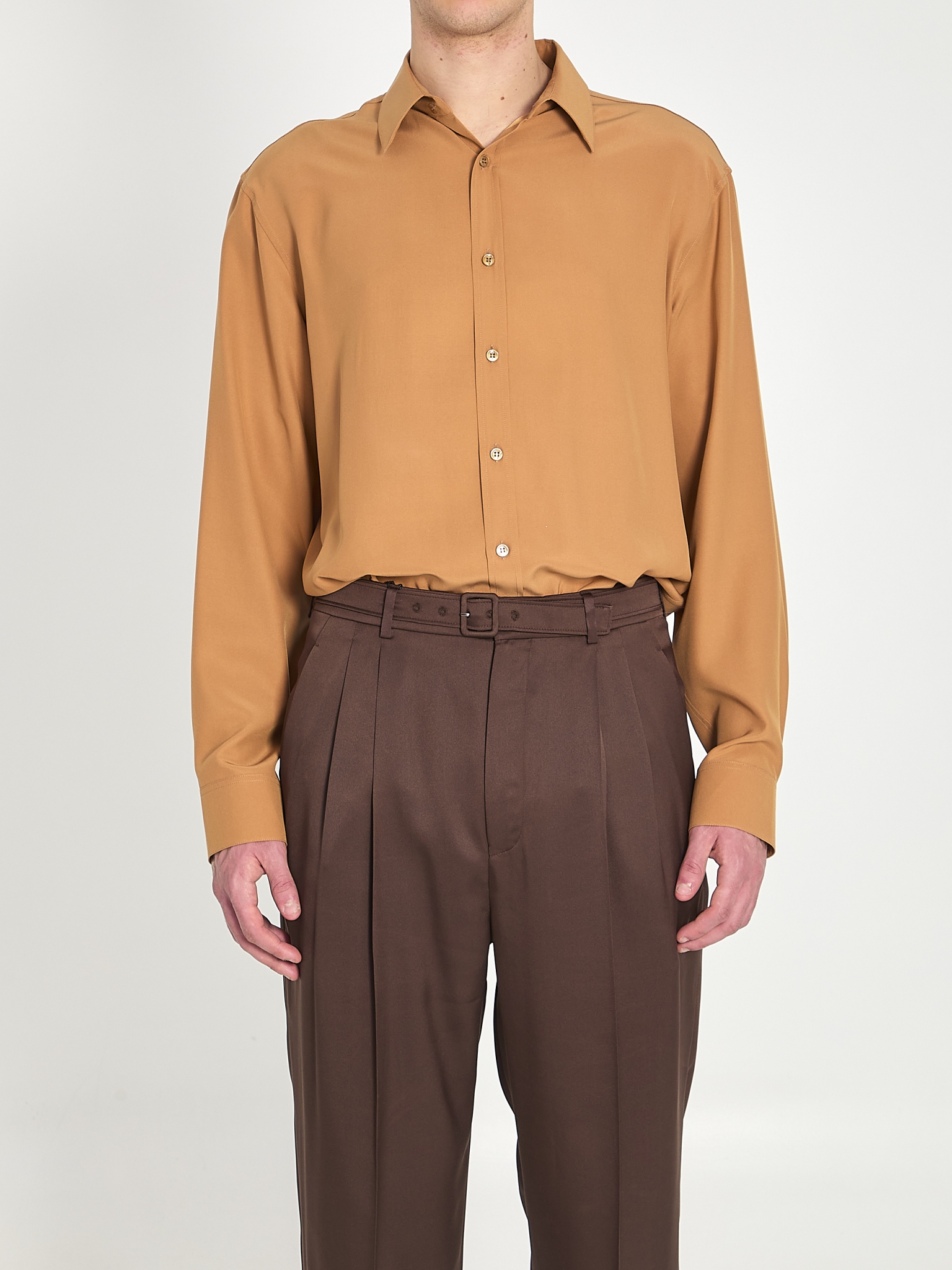 [Saint Laurent] Shirts Long Sleeve SS26 862412_Y070N_2021