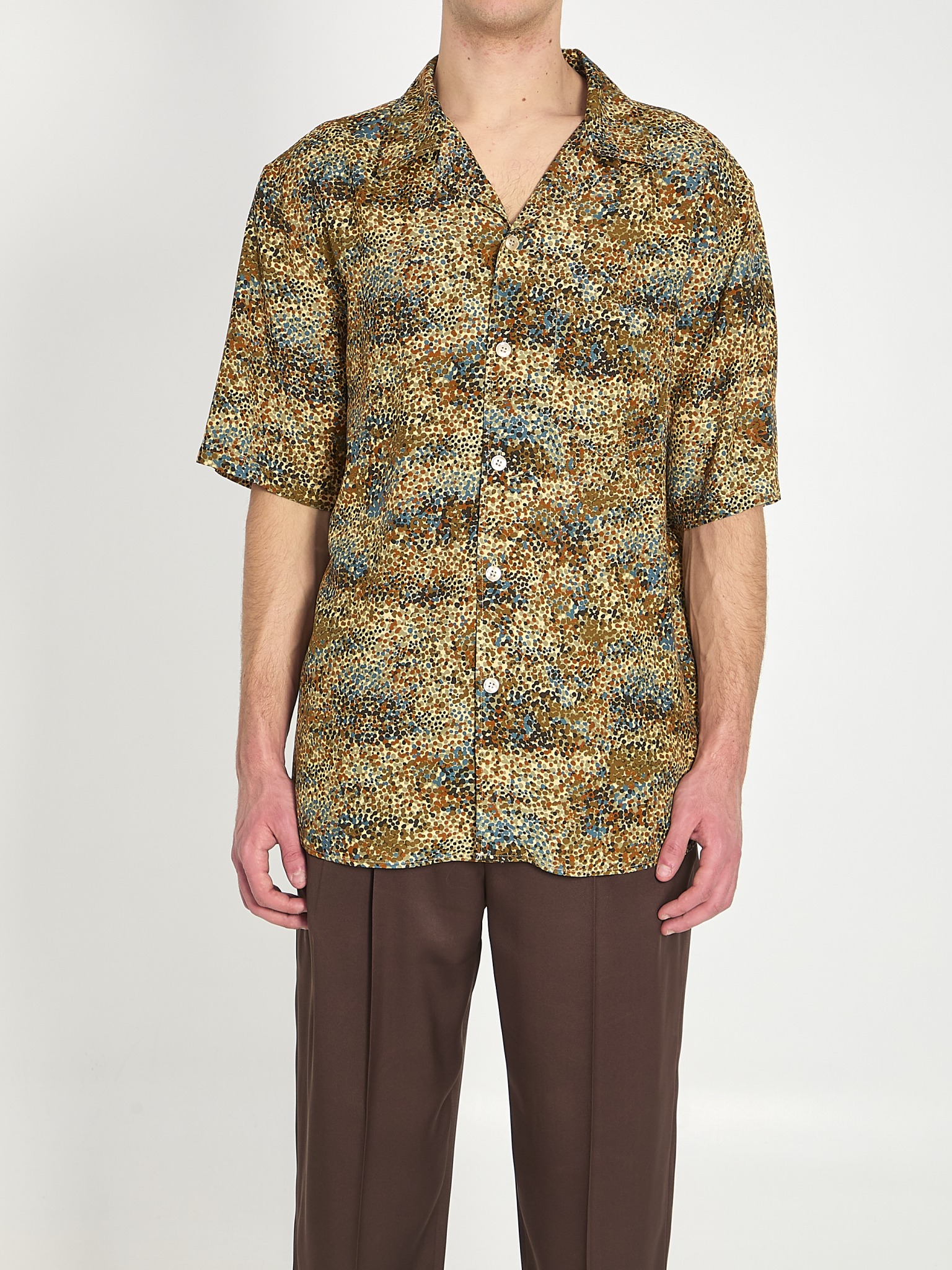 [Saint Laurent] Shirts Short Sleeve SS26 860621_Y2N18_2202