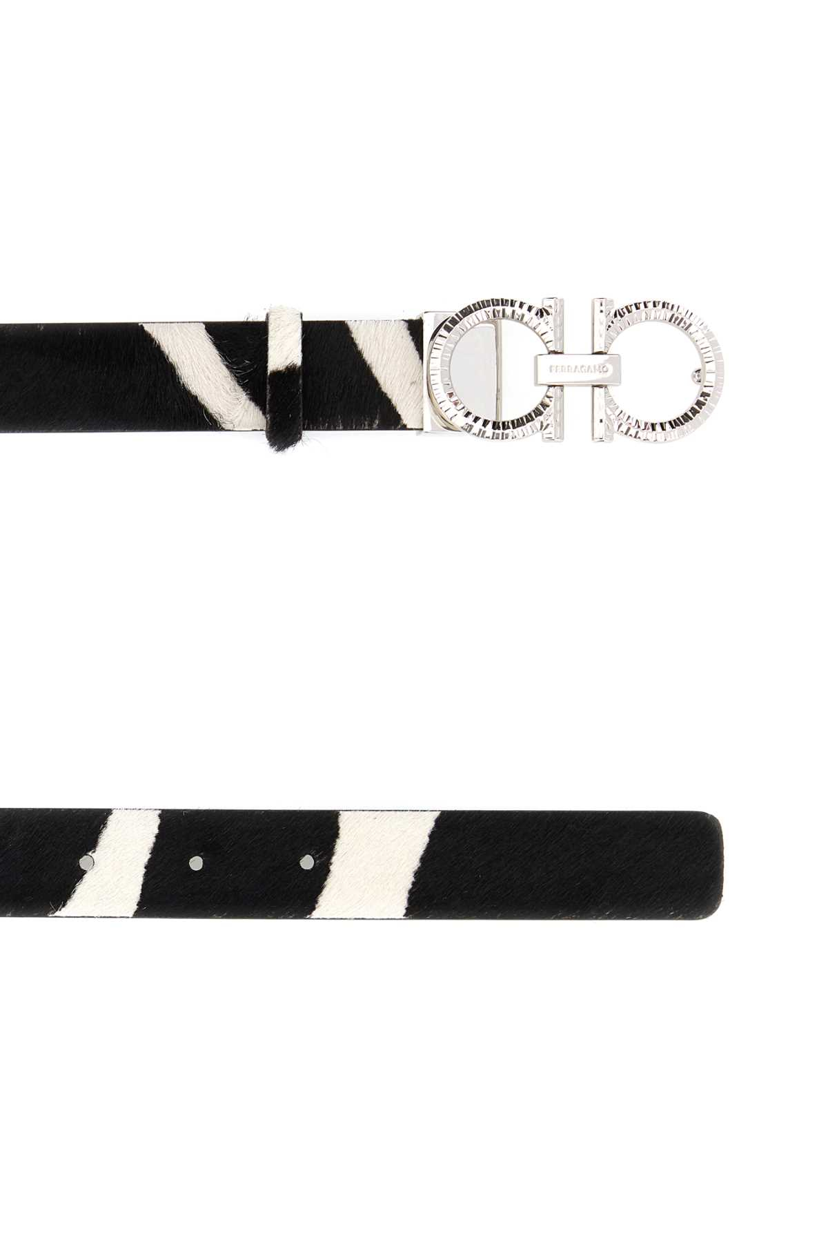 [Salvatore Ferragamo] Belt SS26 230476790097 BIANCONERO