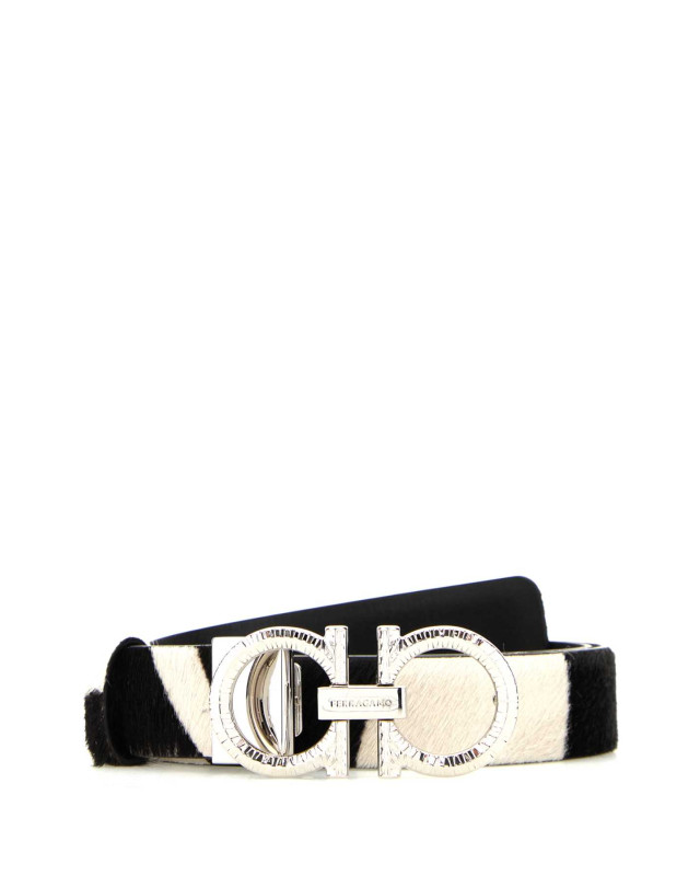 [Salvatore Ferragamo] Belt SS26 230476790097 BIANCONERO