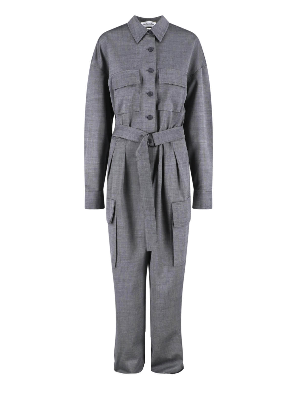[THE FRANKIE SHOP] Sets SS26 LINDA JUMPSUITGREY MELANGE