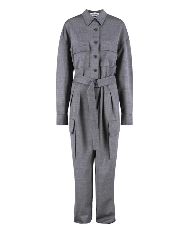 [THE FRANKIE SHOP] Sets SS26 LINDA JUMPSUITGREY MELANGE