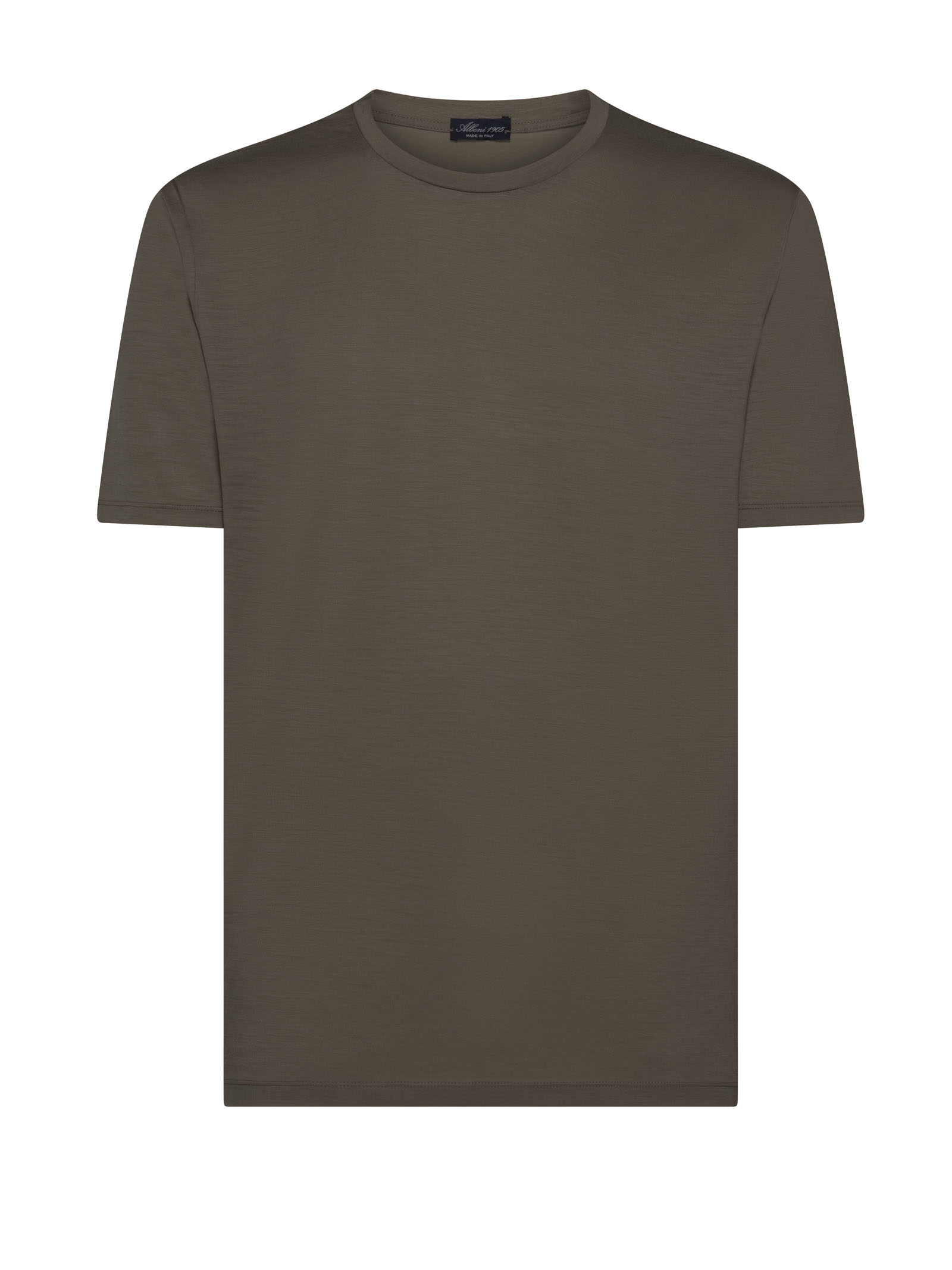 [ALBENI] T-shirts Short Sleeve SS24 TSC007MUD COLOR