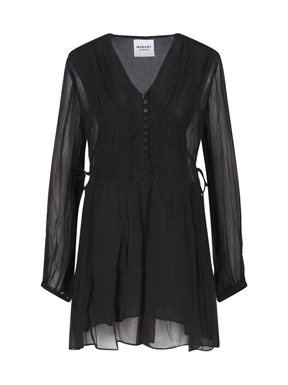 [Marant Etoile] Long sleeve dress SS26 RO0969FA D1J08E01BK