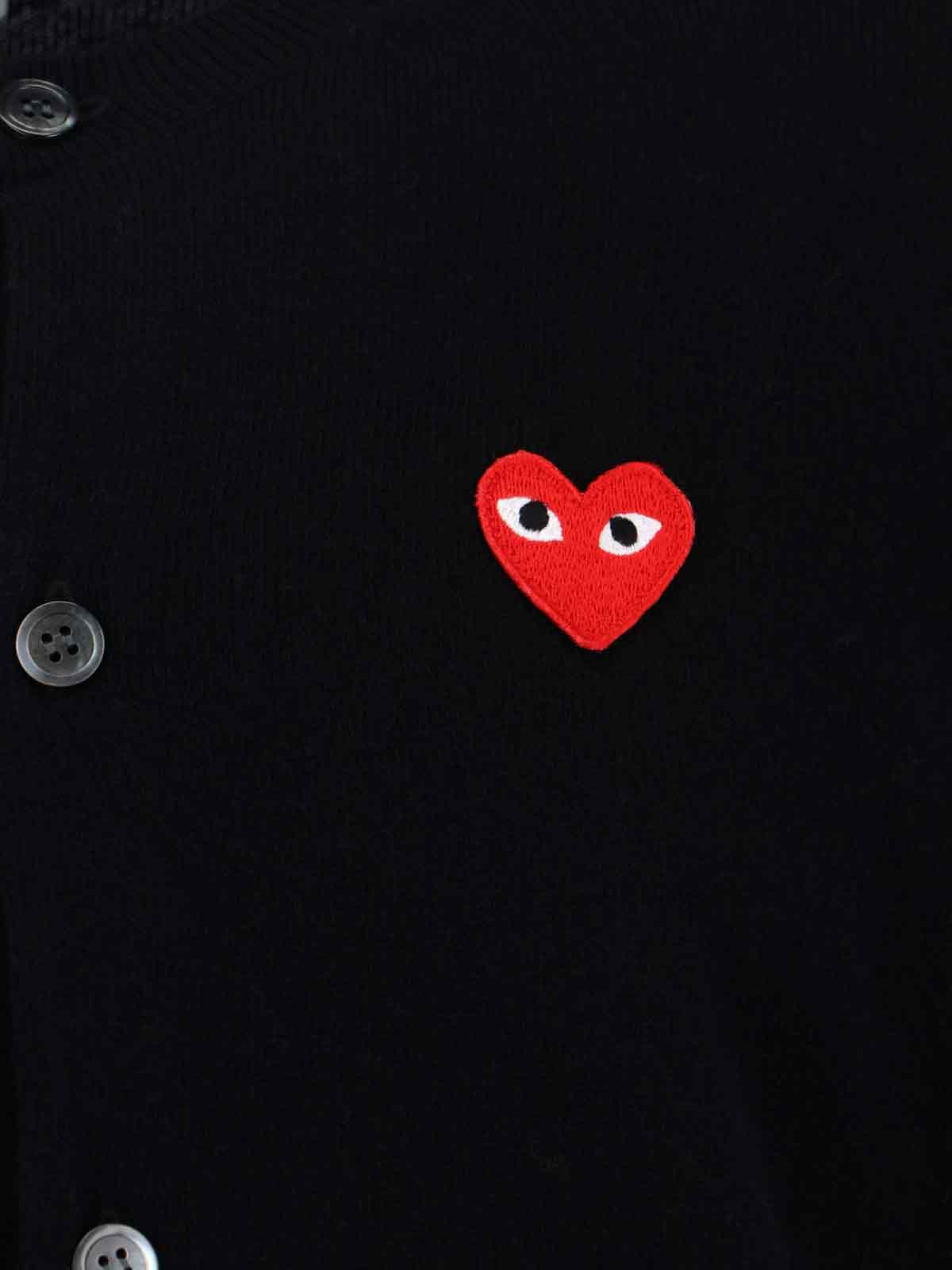 [COMME DES GARCONS PLAY] Cardigan SS26 AX N007 0511