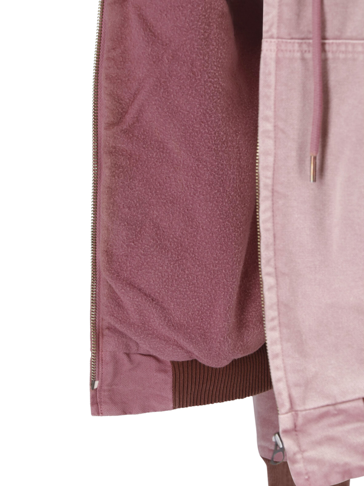 [AURALEE] Zip up SS26 A25AB02CDFADED BURGUNDY