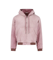 [AURALEE] Zip up SS26 A25AB02CDFADED BURGUNDY