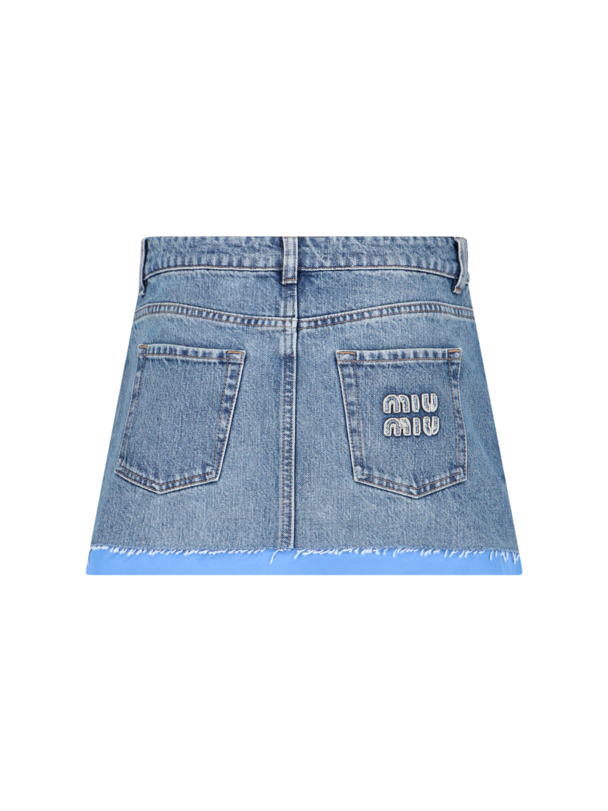 [Miu Miu] Mini skirt SS25 GWD337 OOO 16T1F0013