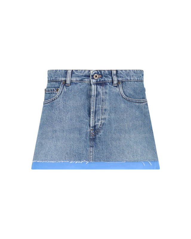 [Miu Miu] Mini skirt SS25 GWD337 OOO 16T1F0013