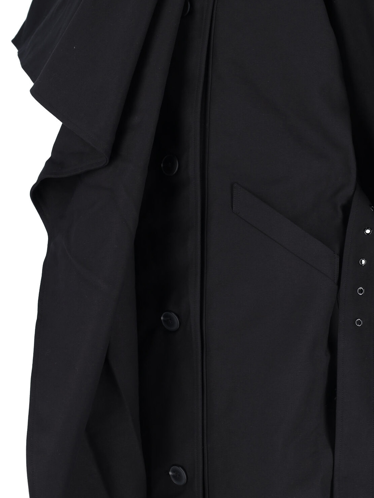 [Entire Studios] Coat FW25 ESW W25 1033 BLBLACK