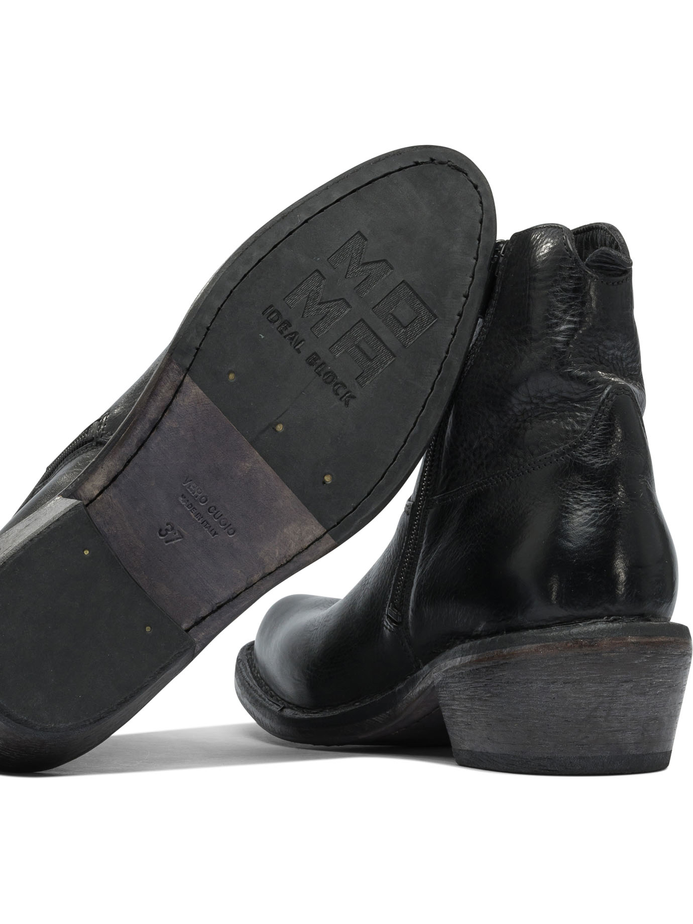 [Moma] Ankle Boots FW26 74506DALLASNERO