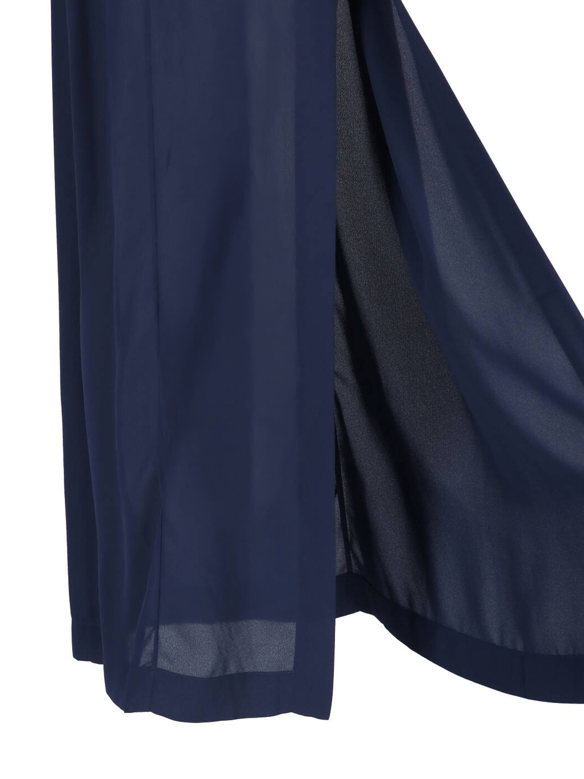 [THE FRANKIE SHOP] Long skirt SS26 ENNA FLUID MAXI SKIRTNAVY