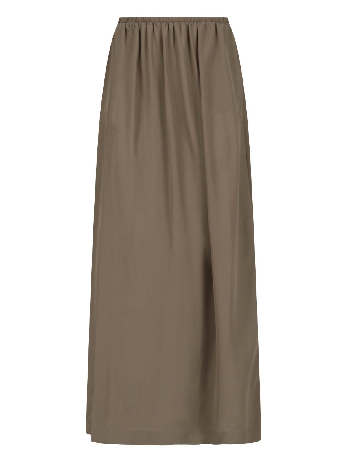 [THE FRANKIE SHOP] Long skirt SS26 ENNA FLUID MAXI SKIRTOLIVE