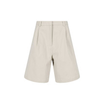 [THE FRANKIE SHOP] Shorts SS26 MARFA COTTON PLEATED BERMUDALIGHT BEIGE