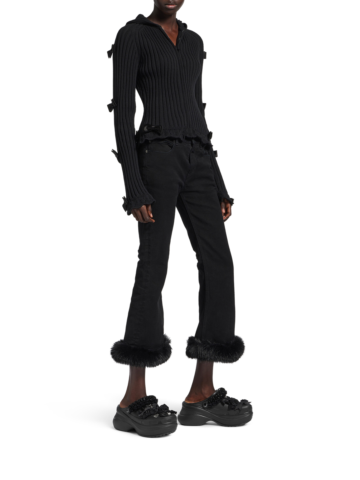 [Balenciaga] Mules SS26 720762W0FPA1000 BLACK