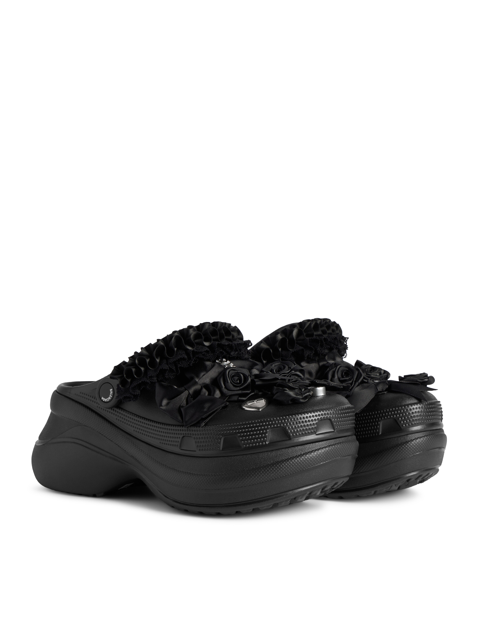 [Balenciaga] Mules SS26 720762W0FPA1000 BLACK