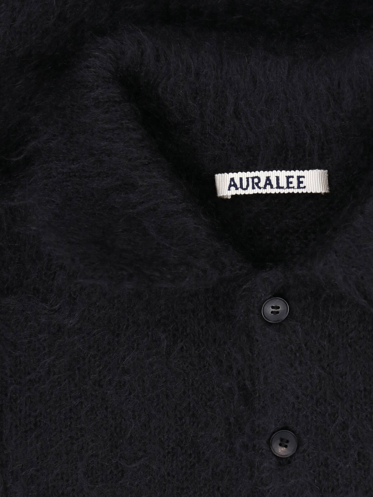 [AURALEE] Knitwear SS26 A25AP03KMINK BLACK