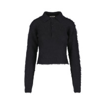 [AURALEE] Knitwear SS26 A25AP03KMINK BLACK
