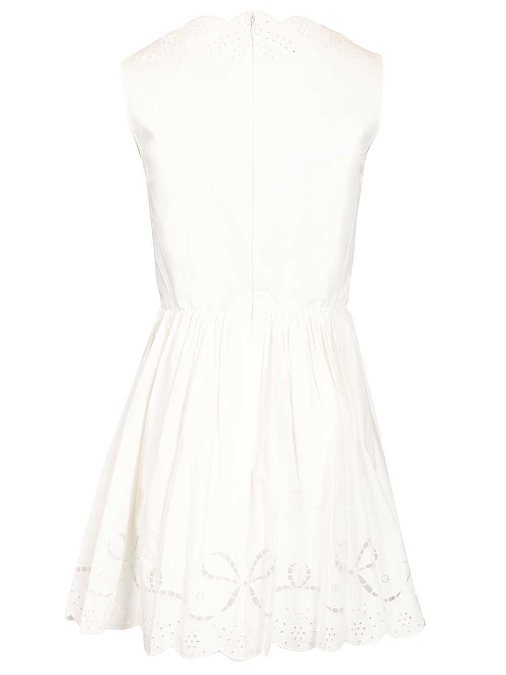 [Self-portrait] Sleeveless dress CO AC26-034S-WWHITE