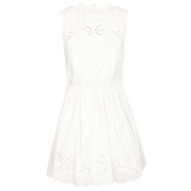 [Self-portrait] Sleeveless dress CO AC26-034S-WWHITE