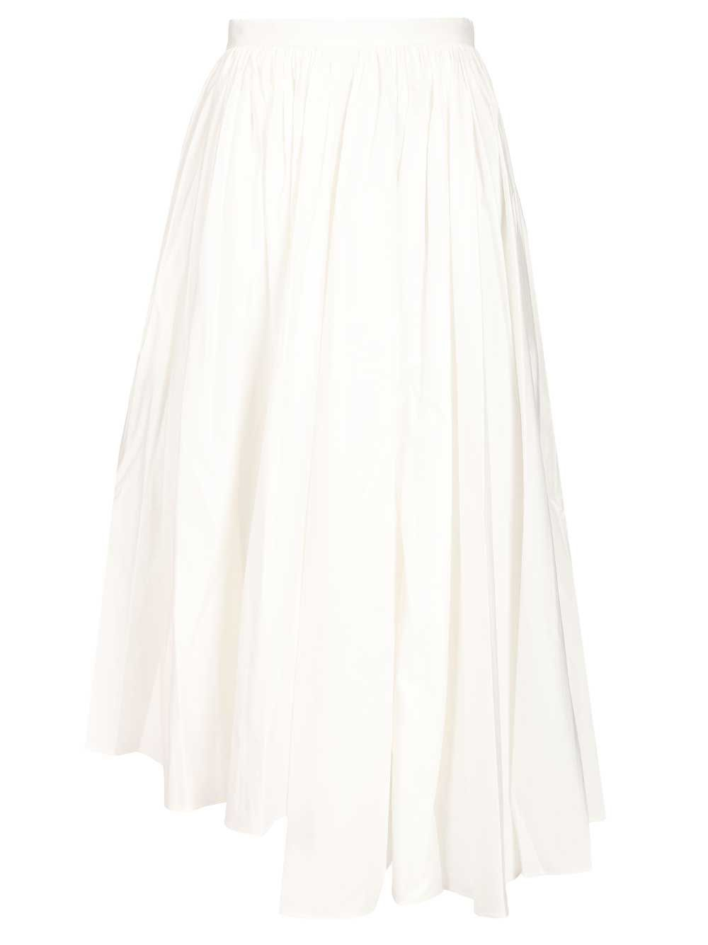 [Self-portrait] Long skirt CO AC26-033MSK-WWHITE