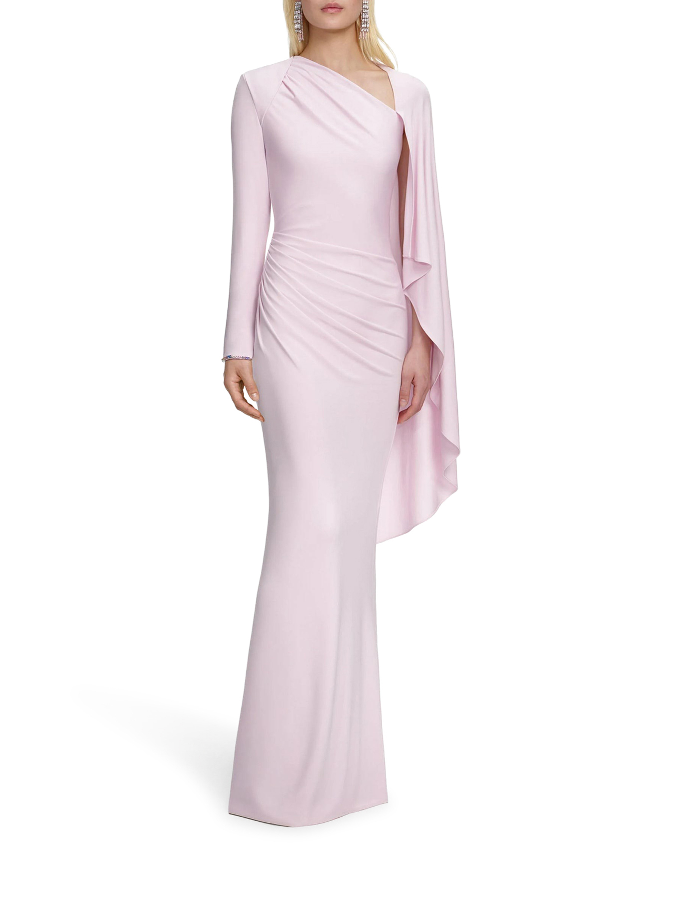 [Self-portrait] Long sleeve dress SS26 RS26505XPPINK