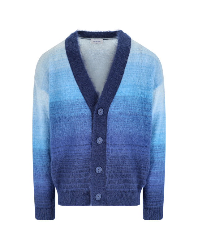 [Off-White] Cardigan FW25 OMHB02MF25KNI0014649
