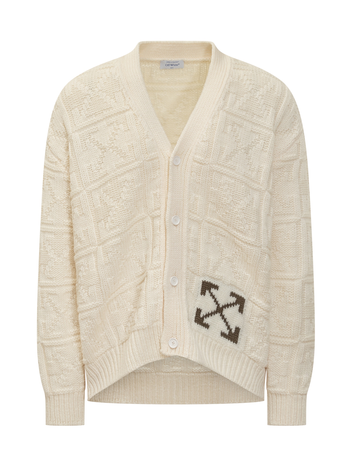 [Off-White] Knitwear FW25 OMHB02LF25KNI001 0B58