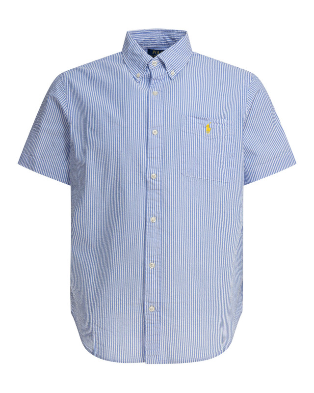 [Polo Ralph Lauren] Shirts Short Sleeve SS25 7109065740022604A BLUE/WHITE
