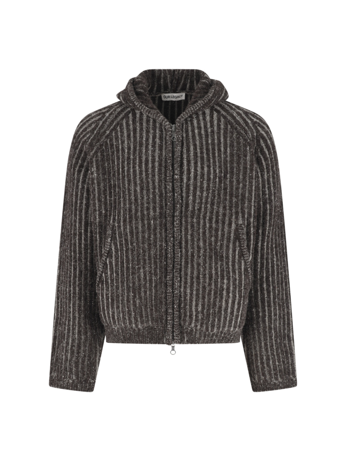 [Our Legacy] Sweatshirt FW25 M4253LVVANISE BROWN STRIPE ISELS WOOL