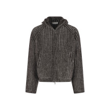 [Our Legacy] Sweatshirt FW25 M4253LVVANISE BROWN STRIPE ISELS WOOL
