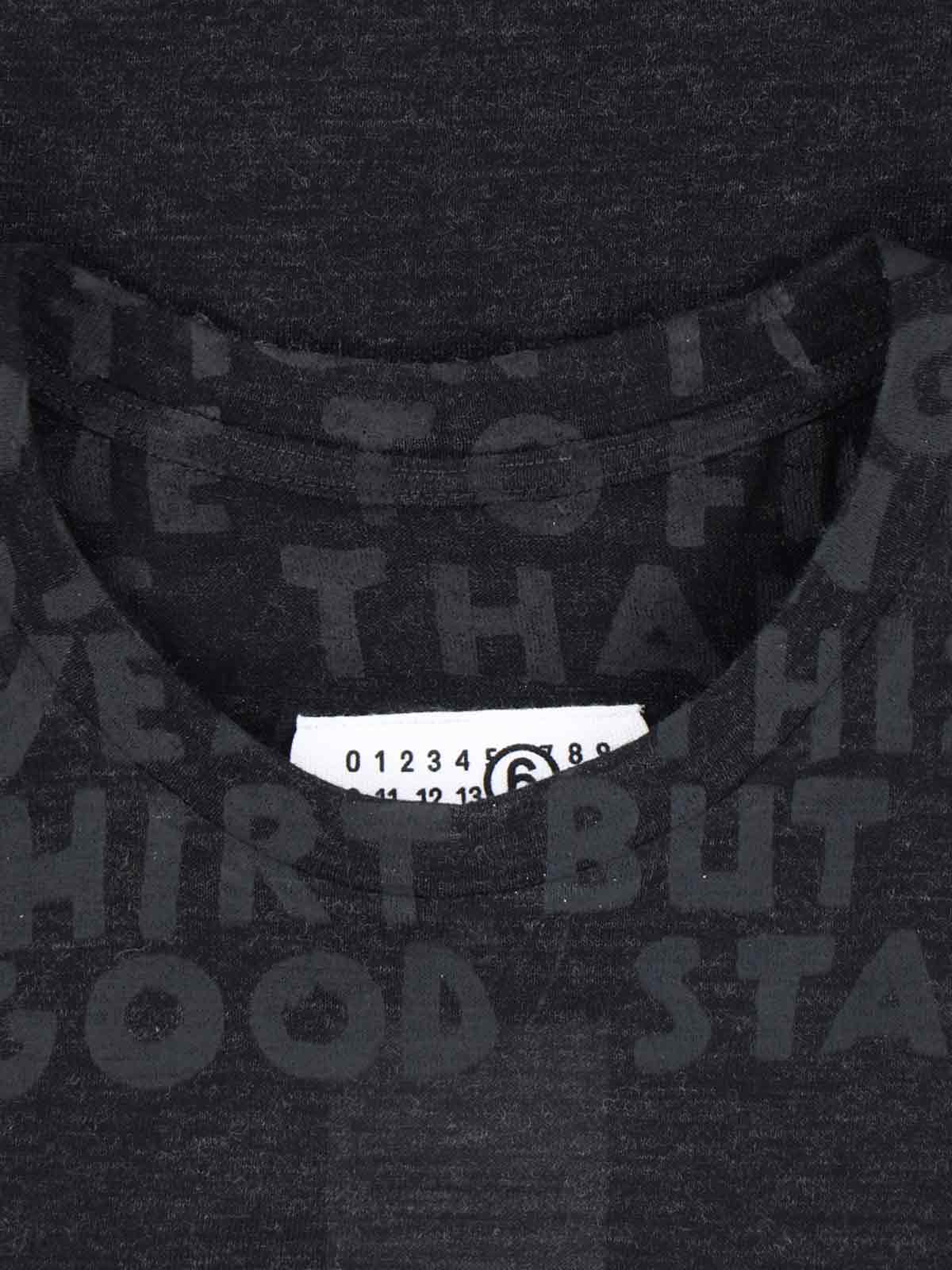 [MM6 Maison Margiela] T-shirts Short Sleeve FW25 SH2GC0027 M20123899