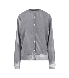 [Our Legacy] Cardigan FW25 W4253DGGREY SPRAY DYE CHERUB WOOL