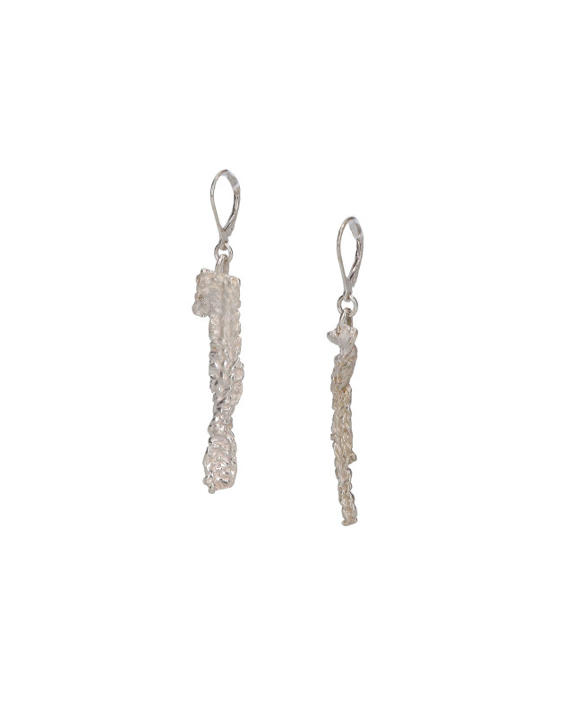 [Our Legacy] Earring FW25 A4258EFFROSTED WHITE STERLING SILVER