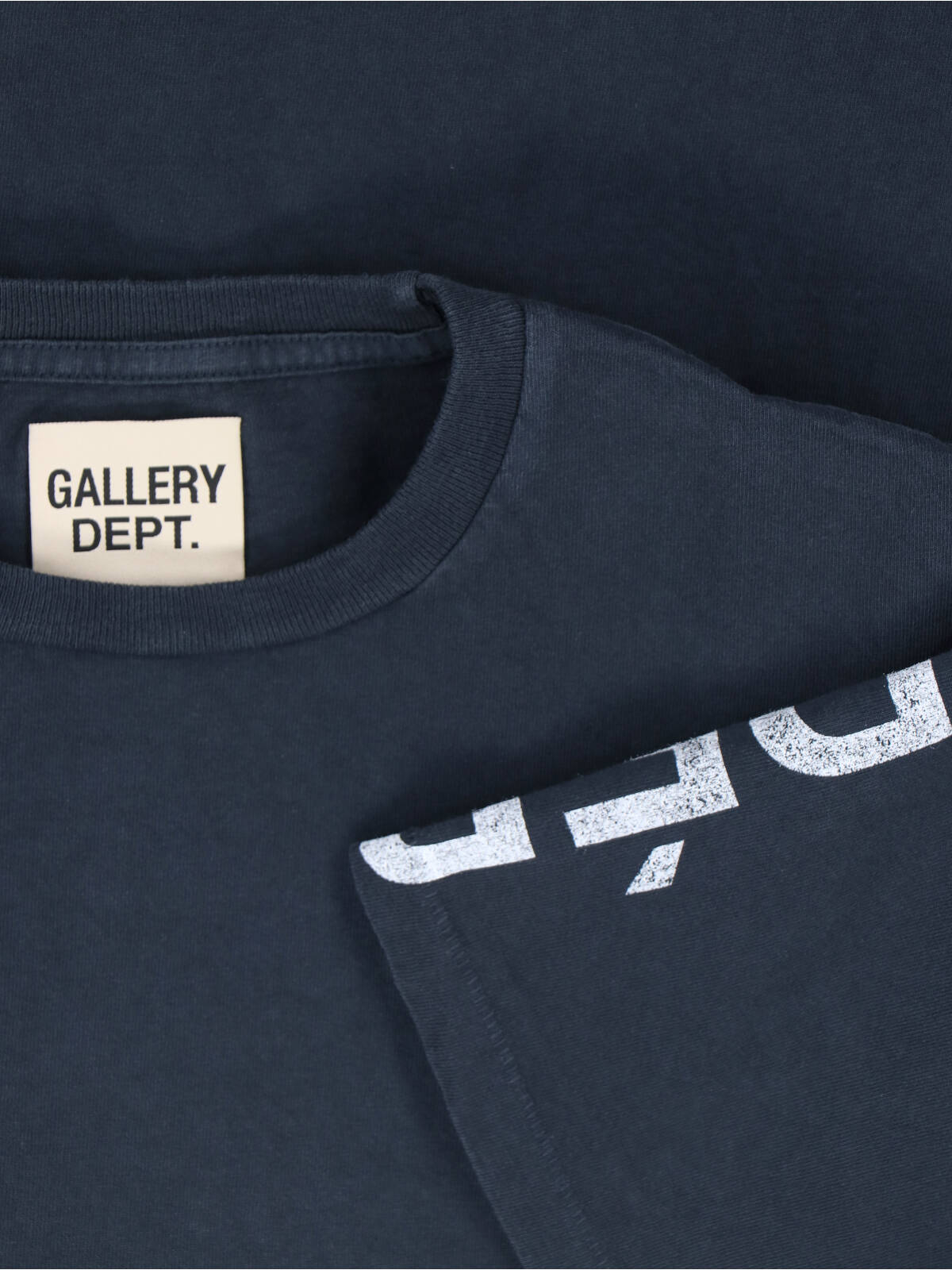 [GALLERY DEPT] T-shirts Short Sleeve SS26 TOP038WASHED BLACK