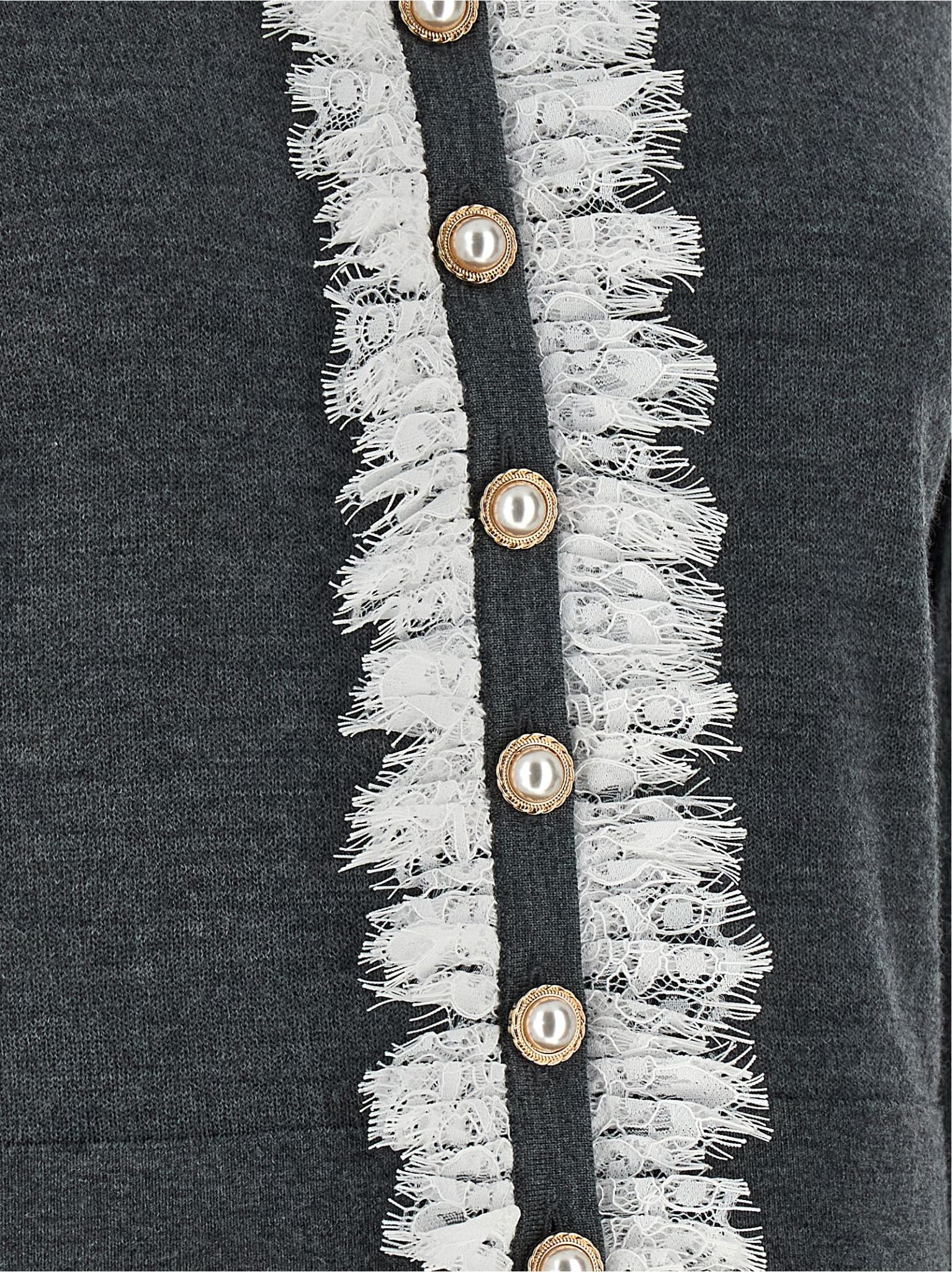 [SELF PORTRAIT] Knitwear FW26 PF26134CGRGREY