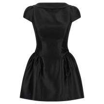 [SELF PORTRAIT] Short sleeve dress FW26 PF26097SBBLACK