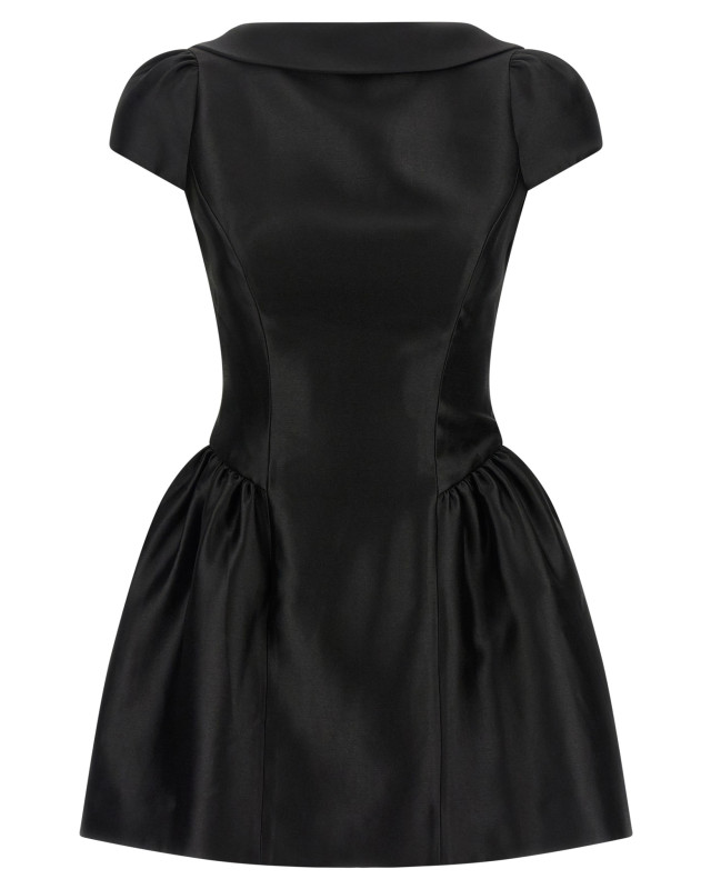 [SELF PORTRAIT] Short sleeve dress FW26 PF26097SBBLACK