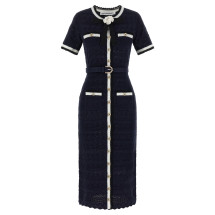 [SELF PORTRAIT] Short sleeve dress FW26 PF26072MANNAVY