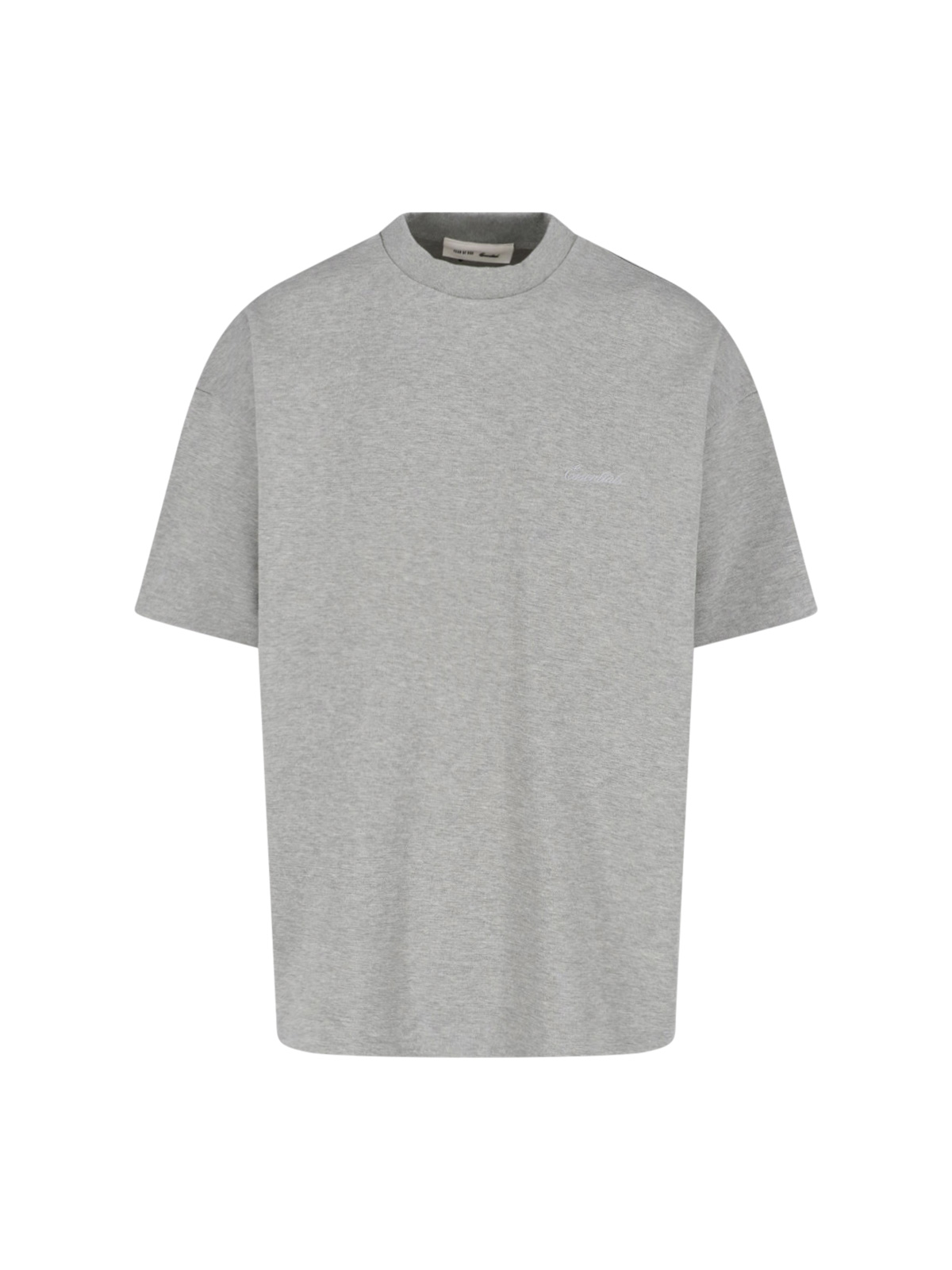 [Fear of God] T-shirts Short Sleeve SS26 125SP264412FCONCRETE HEATHER