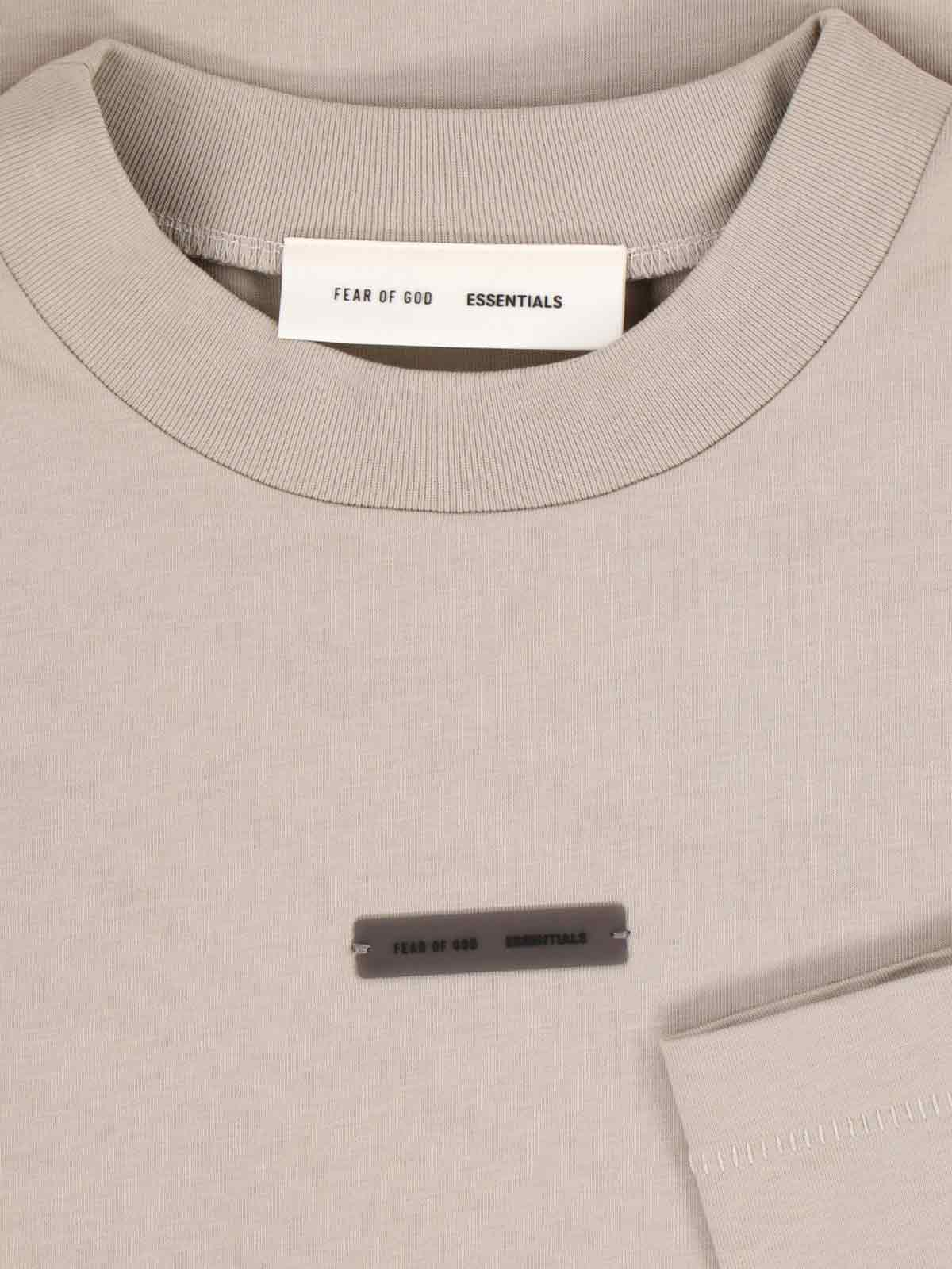 [Fear of God] T-shirts Long Sleeve FW25 125SP254201FTIMBER