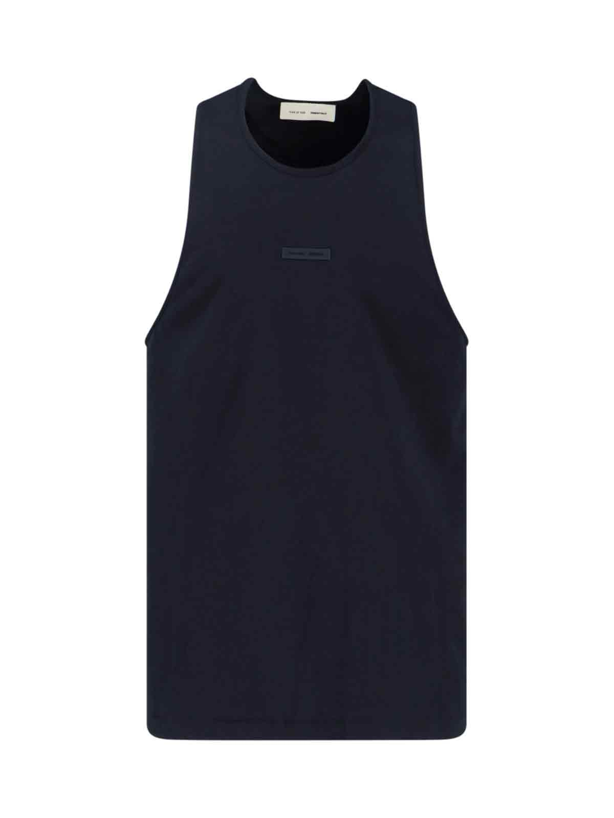 [Fear of God] T-shirts Sleeveless FW25 125SP254230FJET BLACK