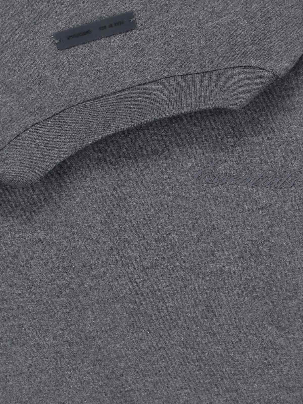 [Fear of God] T-shirts Short Sleeve FW25 125HO254191FCHARCOAL HEATHER