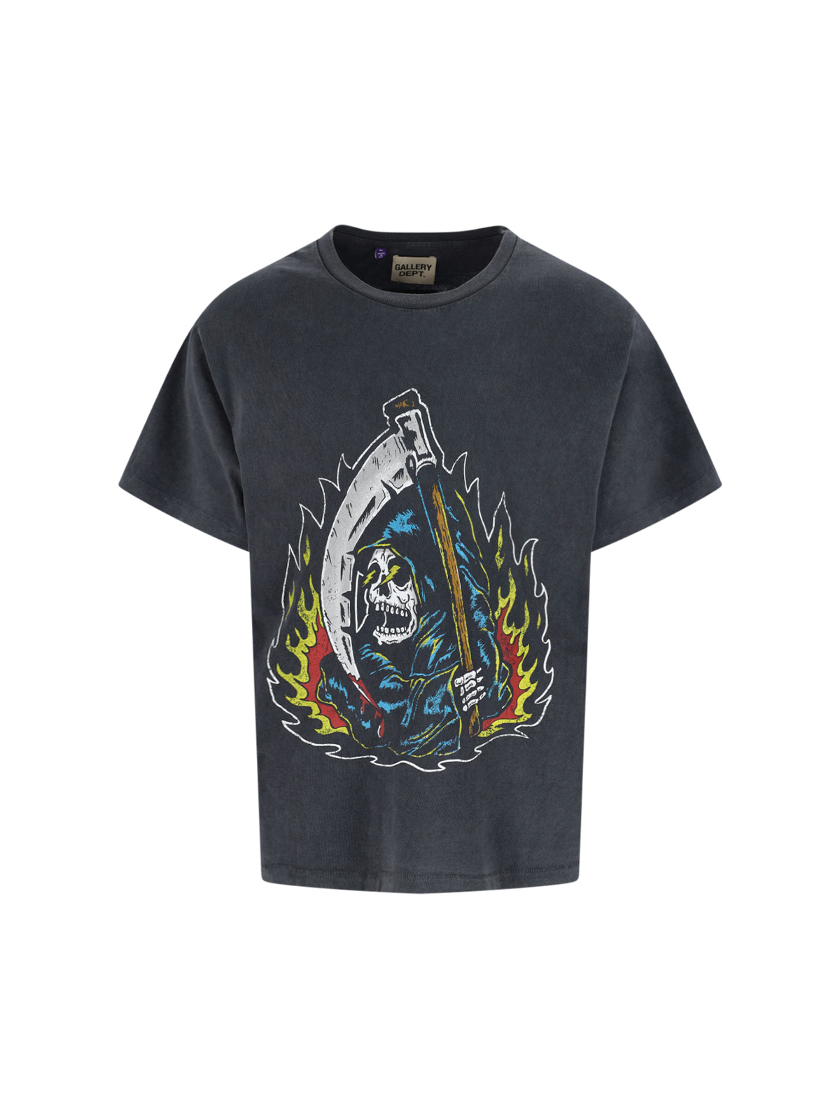 [GALLERY DEPT] T-shirts Short Sleeve FW25 BRA 10286VINTAGE BLACK