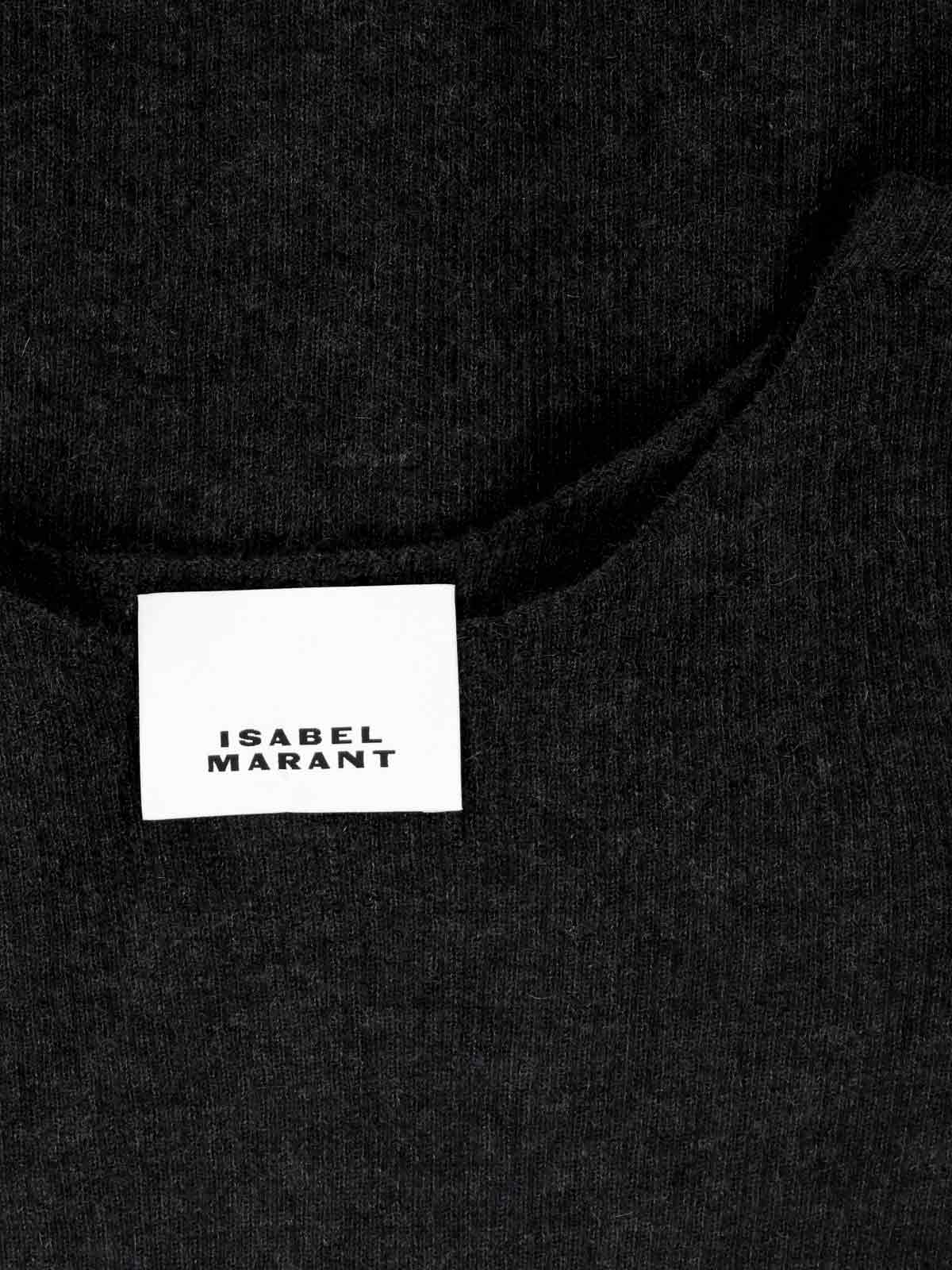 [Isabel Marant] Knitwear FW25 PU0707FA C3L10I01BK