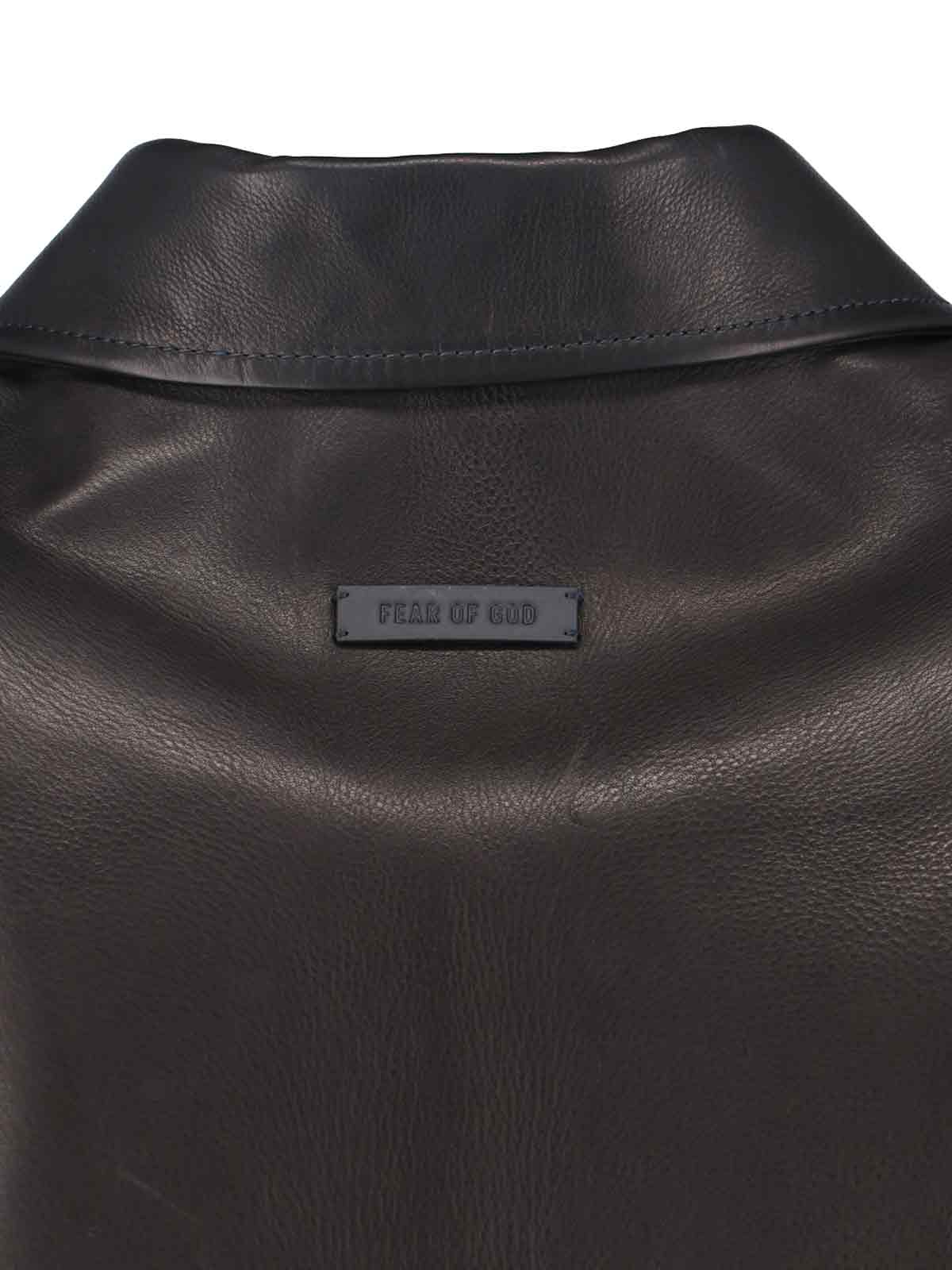 [Fear of God] Leather Jacket FW25 FG25FW50 507LTH001