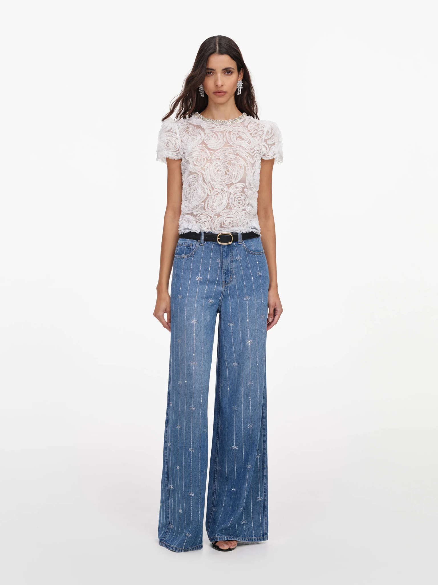 [SELF PORTRAIT] Jeans FW26 PF26826PBBLBLUE