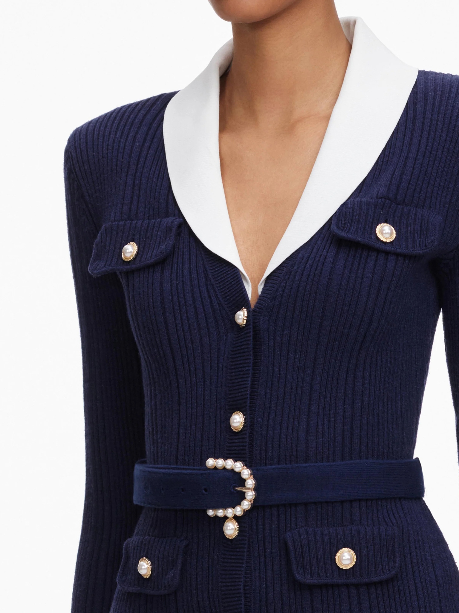 [SELF PORTRAIT] Knitwear FW26 PF26131CNNAVY