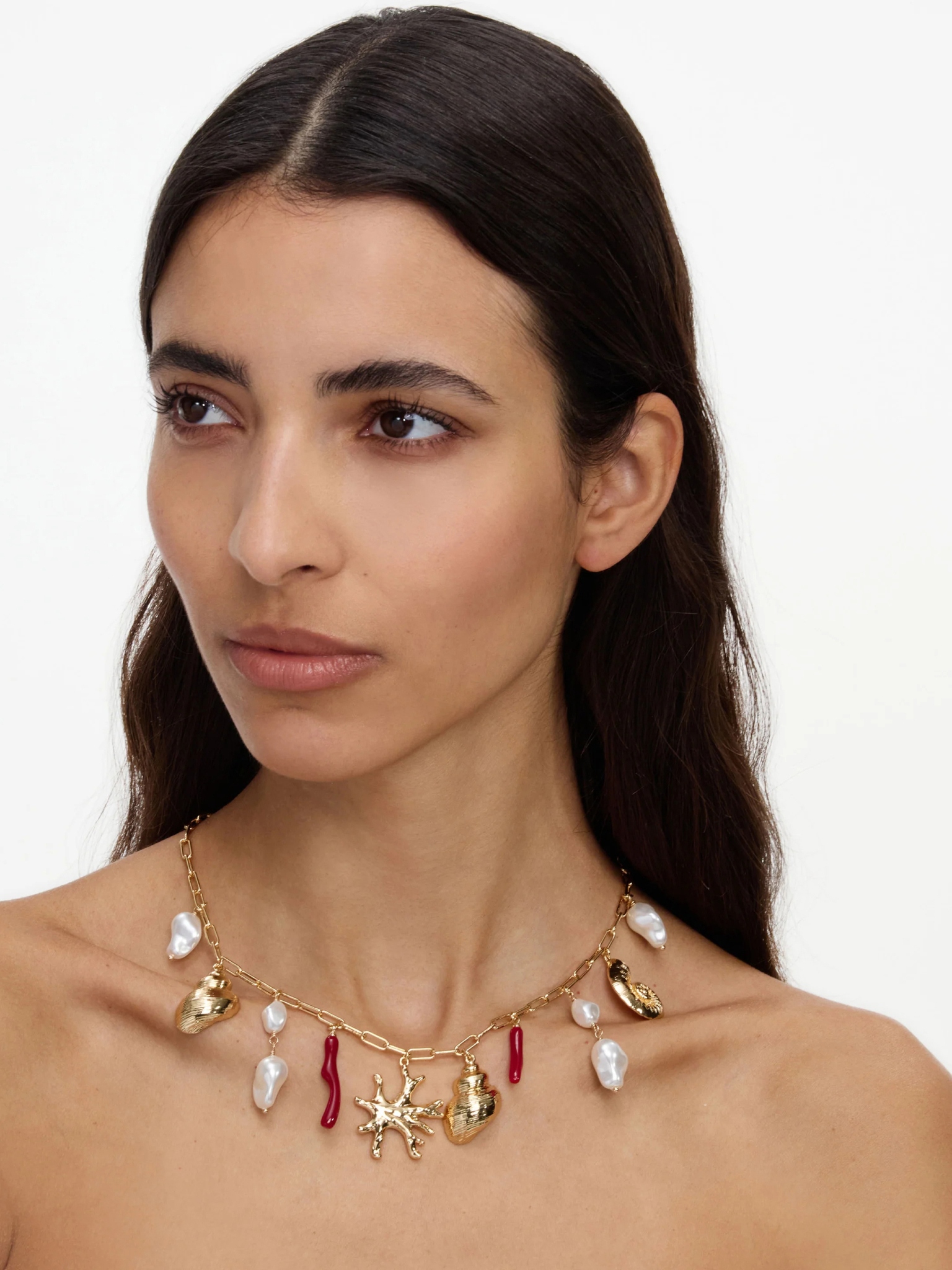 [SELF PORTRAIT] Necklace FW26 PF26618NGDGOLD